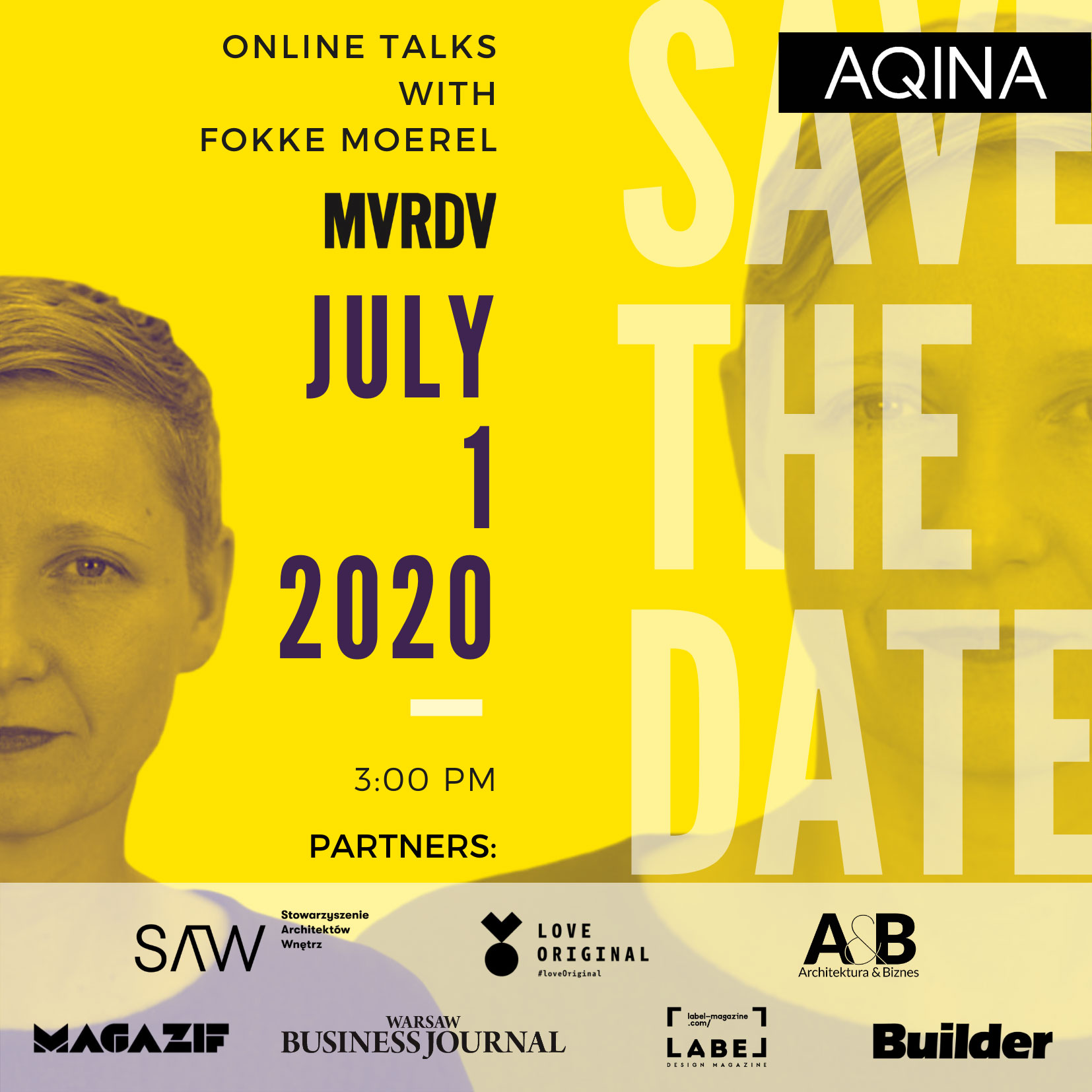 Z miłości do designu – rusza cykl webinarów AQINA TV