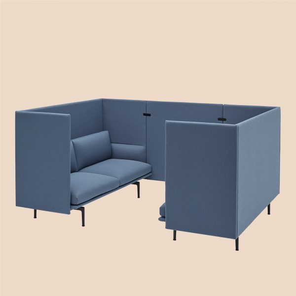 Outline-highback-panel-98-cm-2-seater-vidar-Muuto