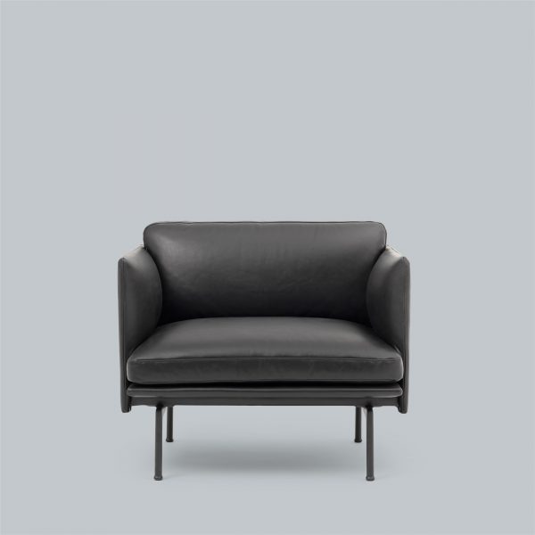 Outline-studio-armchair-black-Refine-leather-Muuto